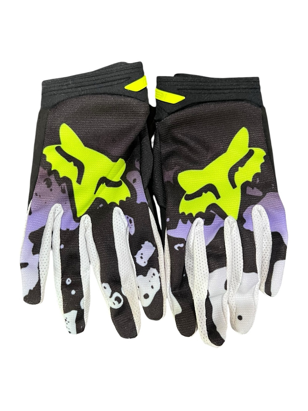 Fox Racing 180 Morphic Motocross Gloves Adult Unisex Medium Black Purple White